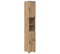 vidaXL armadietto da bagno, organizer alto, moderno, salvaspazio, soluzione regolabile, mobile d'arredo