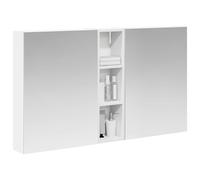 vidaXL Armadietto da bagno Set 3 pezzi 120 x 14,5 x 70 cm Legno Ingegnerizzato, Bagno, Rettangolare, Design Moderno con Soluzioni Di Archiviazione, Ottimizzazione dello Spazio per Praticità ed