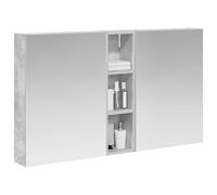 vidaXL Armadietto da bagno Set 3 pezzi 120 x 14,5 x 70 cm Legno Ingegnerizzato, Bagno, Rettangolare, Design Moderno con Soluzioni Di Archiviazione, Ottimizzazione dello Spazio per Praticità ed