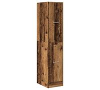 vidaXL Armadietto da Farmacia Legno Vecchio 30x41x144,5 cm Truciolato, Mobile da Farmacia, Arredamento da Farmacia, Mobile con cassetti da Farmacia
