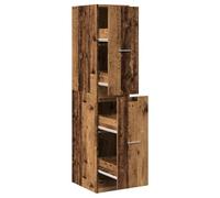 vidaXL Armadietto da Farmacia Legno Vecchio 30x41x144,5 cm Truciolato, mobile da farmacia, arredamento da farmacia, mobile con cassetti da farmacia