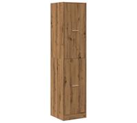 vidaXL Armadietto da Farmacia Rovere 40x41x174,5 cm in Truciolato, Mobile da Farmacia, Arredamento da Farmacia, Mobile con cassetti da Farmacia