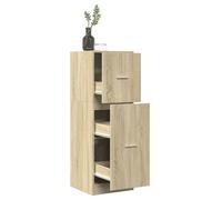 vidaXL Armadietto da Farmacia Rovere Sonoma 40x41x118 cm in Truciolato