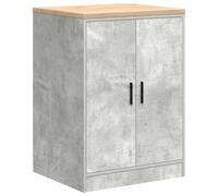 vidaXL Armadietto da Garage Grigio Cemento 60x51x85 cm
