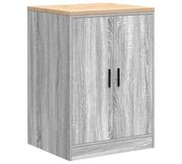 vidaXL Armadietto da Garage Grigio Sonoma 60x51x85 cm