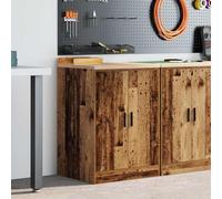 vidaXL Armadietto da Garage in Legno Vecchio 60x51x85 cm