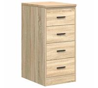 vidaXL Armadietto da Garage Rovere Sonoma 40x51x85 cm