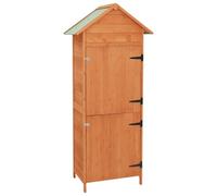 vidaXL Armadietto da Giardino Impermeabile Capanno Attrezzi Mobile per Esterni