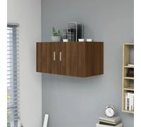 vidaXL Armadietto da Muro Rovere Marrone 80x39x40cm Legno Multistrato