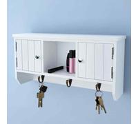 vidaXL Armadietto da Parete per Chiavi e Gioielli con Ante e Ganci