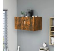 vidaXL Armadietto da Parete Rovere Fumo 80x39x40 cm Legno Multistrato
