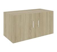 vidaXL Armadietto da Parete Rovere Sonoma 80x39x40cm Legno Multistrato