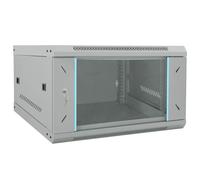 vidaXL Armadietto di rete Grigio 53 x 60 x 30 cm Acciaio