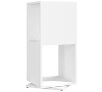 VIDAXL - Armadietto Girevole Bianco 34,5x34,5x75,5 cm in Truciolato