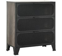 vidaXL Armadietto Grigio 72x36x82 cm in Metallo e MDF