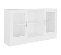 vidaXL Armadietto in legno bianco, 120 x 30,5 x 70 cm