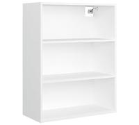 vidaXL Armadietto Pensile a Parete Bianco 69,5x32,5x90 cm