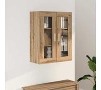 vidaXL Armadietto Pensile a Parete Rovere Artigianale 69,5x34x90 cm