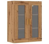 vidaXL Armadietto Pensile a Parete Rovere Artigianale 69,5x34x90 cm
