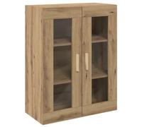 vidaXL Armadietto Pensile a Parete Rovere Artigianale 69,5x34x90 cm
