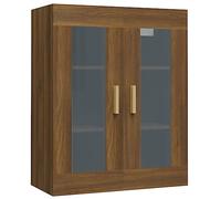 vidaXL Armadietto Pensile a Parete Rovere Marrone 69,5x34x90 cm