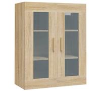 vidaXL Armadietto Pensile a Parete Rovere Sonoma 69,5x34x90 cm