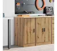 vidaXL Armadietto per Garage in Rovere Artigianale 40x51x85 cm