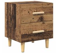 vidaXL Armadietto per letto Legno vecchio 40 x 35 x 47,5 cm