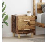 vidaXL Armadietto per letto Legno vecchio 40 x 35 x 47.5cm