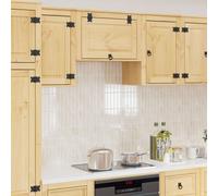 vidaXL Armadietto SKI Marrone Miele 60 x 32 x 40 cm Pino massello