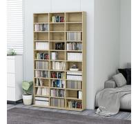 vidaXL Armadietto TV Rovere Sonoma 102x16x177,5cm in Legno Multistrato