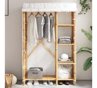 vidaXL Armadio 110x45x170 cm in Bambù