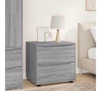 vidaXL Armadio 60 x 48 x 57 cm Legno ingegnerizzato Grigio Sonoma