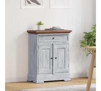 vidaXL Armadio 63 x 30 x 79 cm Legno di Mogano Massello