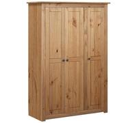 VIDAXL - Armadio A 3 Ante 118x50x171,5cm Legno Di Pino Panama Range