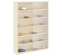 vidaXL Armadio a Muro, Mobile per la casa, espositore, scaffale da Collezione, mensole Decorative, scaffalature con Porte