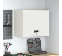vidaXL Armadio a muro per garage Bianco 60 x 40 x 53 cm