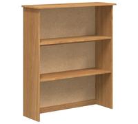 vidaXL Armadio alto Askim legno massello di pino 91 x 30 x 105 cm marrone ripiani regolabili ideale per buffet corridoio e mostre in legno libreria soggiorno mobili contemporanei scaffale interno