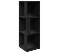 vidaXL Armadio Angolare Nero 33x33x100 cm in Legno ingegnerizzato