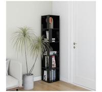 VIDAXL - Armadio Angolare Nero 33x33x164,5 cm in Truciolato