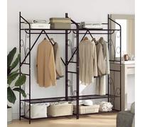 vidaXL Armadio Aperto Tinta unita 2 pcs 78 x 36 x 160 cm