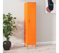 vidaXL Armadio Arancione 35x46x180 cm in Acciaio