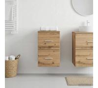 vidaXL Armadio Bagno In-between Legno antico 30 x 41 x 50 cm, Mobile da bagno elegante, arredamento moderno, salvaspazio efficiente, organizer in legno contemporaneo