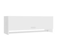 vidaXL Armadio Bianco 100x32,5x35 cm in Legno Multistrato