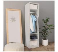VIDAXL - Armadio Bianco 50x50x200 cm in Legno Multistrato