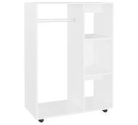 vidaXL Armadio Bianco 80x40x110 cm in Truciolato