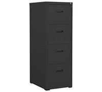 vidaXL Armadio Classificatore Antracite 46x62x133 cm in Acciaio