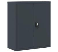 vidaXL Armadio Classificatore Antracite 90x40x105 cm in Acciaio