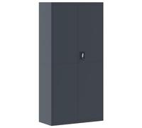 vidaXL Armadio Classificatore Antracite 90x40x180 cm in Acciaio