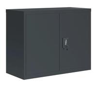 vidaXL Armadio Classificatore Antracite 90x40x70 cm in Acciaio